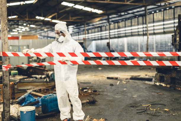 Professional Biohazard technician working in Belgium, WI